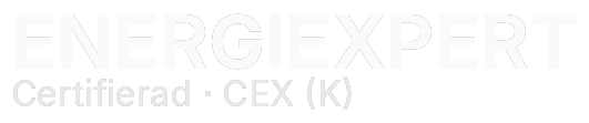 Energiexpert — Certifierad · CEX (K)
